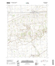 US Topo 7.5-minute map for McComb OH