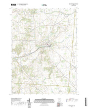 US Topo 7.5-minute map for Mechanicsburg OH