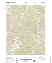 US Topo 7.5-minute map for Mercerville OH