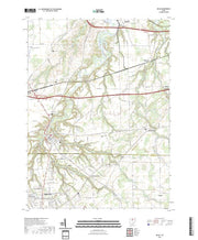 US Topo 7.5-minute map for Milan OH