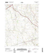 US Topo 7.5-minute map for Milledgeville OH