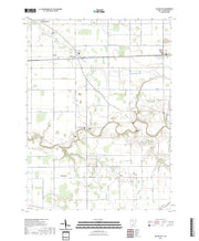 US Topo 7.5-minute map for Miller City OH