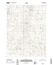 US Topo 7.5-minute map for Montezuma OH