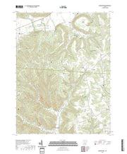 US Topo 7.5-minute map for Morgantown OH