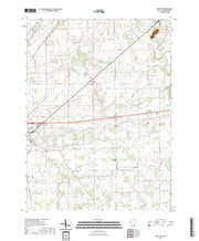 US Topo 7.5-minute map for Moulton OH