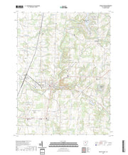 US Topo 7.5-minute map for Mount Gilead OH