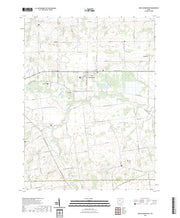 US Topo 7.5-minute map for New Bloomington OH