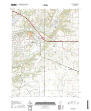 US Topo 7.5-minute map for New Paris OHIN