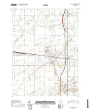 US Topo 7.5-minute map for North Baltimore OH