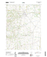 US Topo 7.5-minute map for North Lewisburg OH