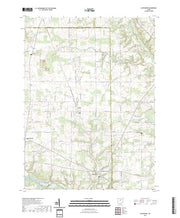 US Topo 7.5-minute map for Olivesburg OH