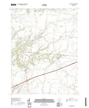 US Topo 7.5-minute map for Port William OH