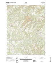 US Topo 7.5-minute map for Richmond OH