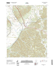 US Topo 7.5-minute map for Richmond Dale OH