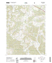 US Topo 7.5-minute map for Rodney OH