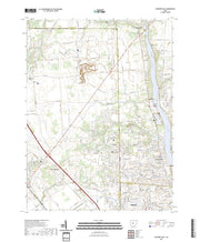 US Topo 7.5-minute map for Shawnee Hills OH