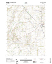 US Topo 7.5-minute map for South Charleston OH