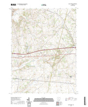 US Topo 7.5-minute map for South Vienna OH