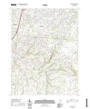 US Topo 7.5-minute map for Springboro OH