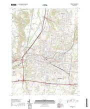 US Topo 7.5-minute map for Springfield OH