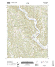 US Topo 7.5-minute map for Stockport OH