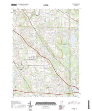 US Topo 7.5-minute map for Twinsburg OH