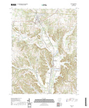 US Topo 7.5-minute map for Utica OH