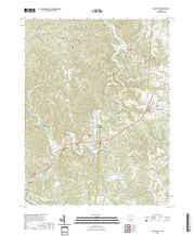 US Topo 7.5-minute map for Vales Mills OH