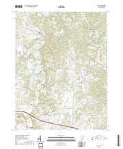 US Topo 7.5-minute map for Vinton OH