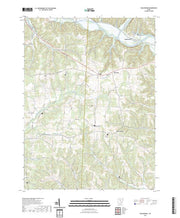 US Topo 7.5-minute map for Walhonding OH