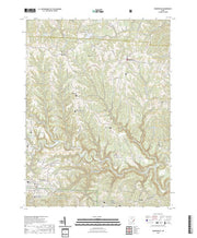 US Topo 7.5-minute map for Woodsfield OH