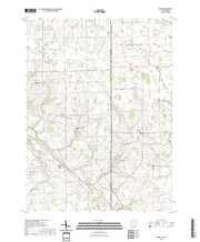 US Topo 7.5-minute map for Wren OHIN