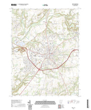 US Topo 7.5-minute map for Xenia OH