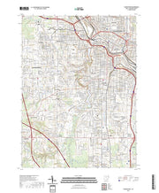 US Topo 7.5-minute map for Youngstown OH