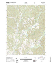 US Topo 7.5-minute map for Zaleski OH