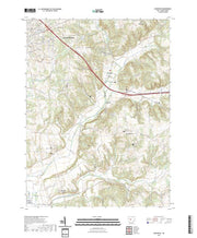 US Topo 7.5-minute map for Zanesfield OH