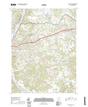 US Topo 7.5-minute map for Zanesville East OH