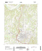 US Topo 7.5-minute map for Ada OK