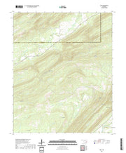 US Topo 7.5-minute map for Adel OK