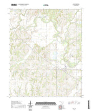 US Topo 7.5-minute map for Alex OK