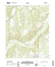 US Topo 7.5-minute map for Allen OK