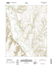 US Topo 7.5-minute map for American Horse Lake OK