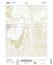 US Topo 7.5-minute map for Anadarko East OK