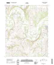 US Topo 7.5-minute map for Anadarko West OK