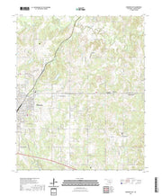 US Topo 7.5-minute map for Ardmore East OK