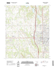 US Topo 7.5-minute map for Ardmore West OK