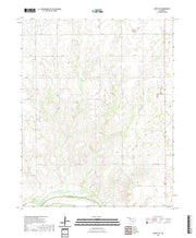 US Topo 7.5-minute map for Arnett SE OK