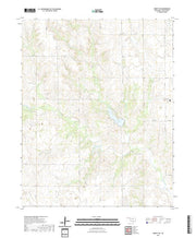 US Topo 7.5-minute map for Arnett SW OK