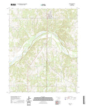 US Topo 7.5-minute map for Asher OK