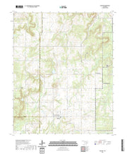 US Topo 7.5-minute map for Ashland OK